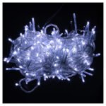 100 Luces lineal 7m blanco musical cable transparente