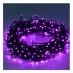 400 Luces lineal 28m musical lila